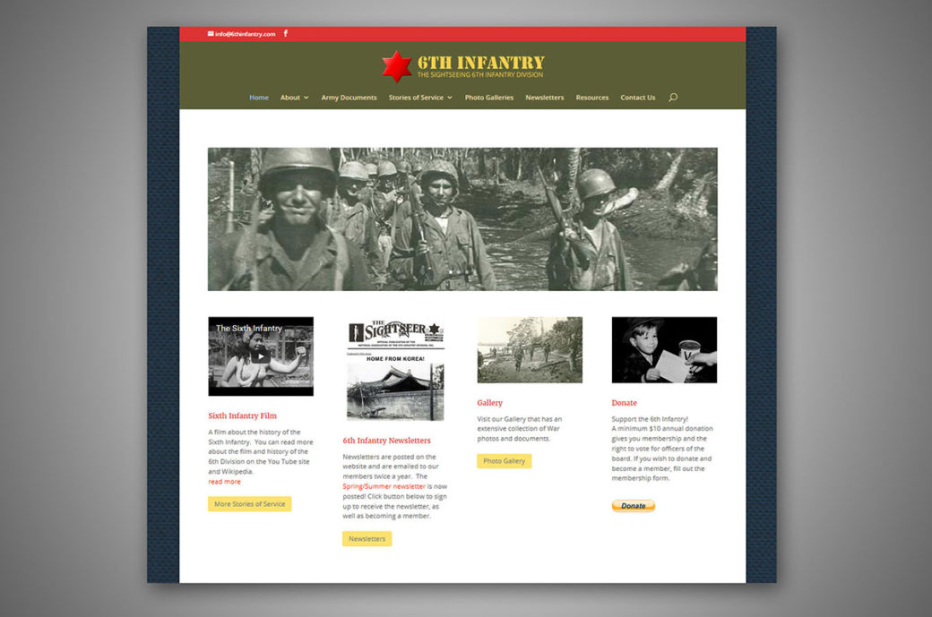 6th Infantry Website